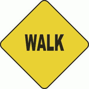 Image of Walk sign 